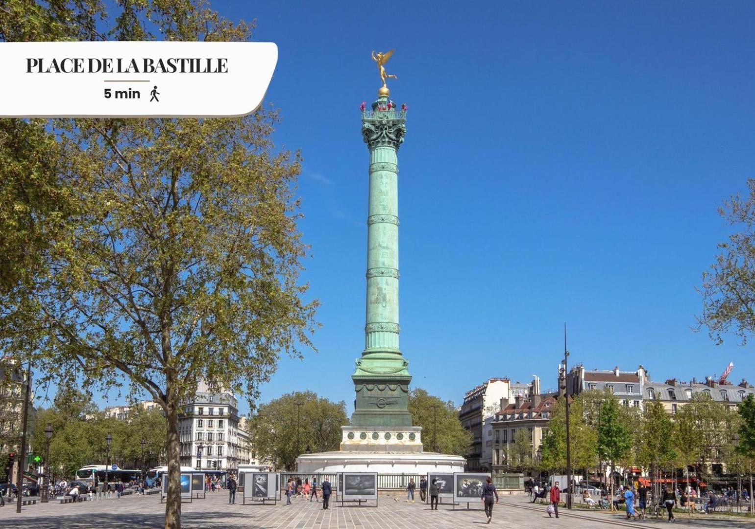 Bluestay 114 : Superbe Appartement A Bastille Paříž Exteriér fotografie